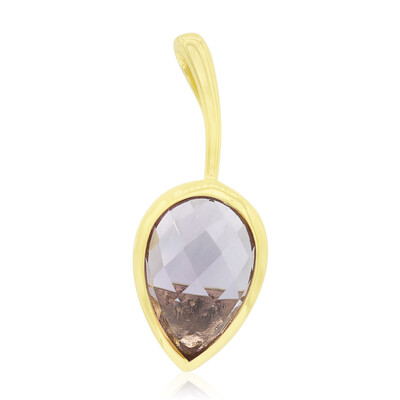 Lavendel-Amethyst-Silberanhänger (MONOSONO COLLECTION)