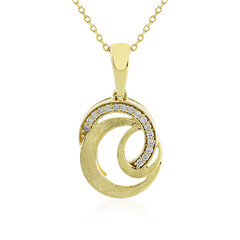 Lupenreiner (F) Brillant-Goldhalskette (LUCENT DIAMONDS)
