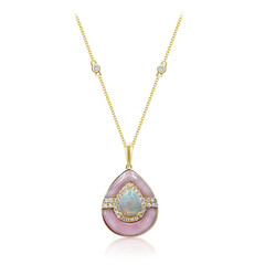 AAA-Welo-Opal-Goldhalskette (CIRARI)