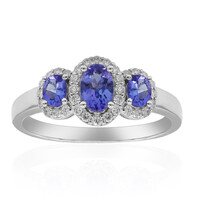 AAA-Tansanit-Goldring