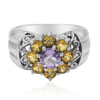 Amethyst-Silberring