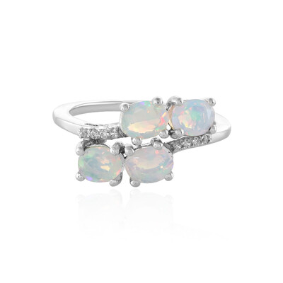 Welo-Opal-Silberring