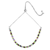 Edelstein-Silberarmband
