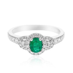 Kolumbianischer Smaragd-Goldring (CIRARI)