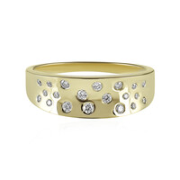 Lupenreiner (F) Brillant-Goldring (LUCENT DIAMONDS)