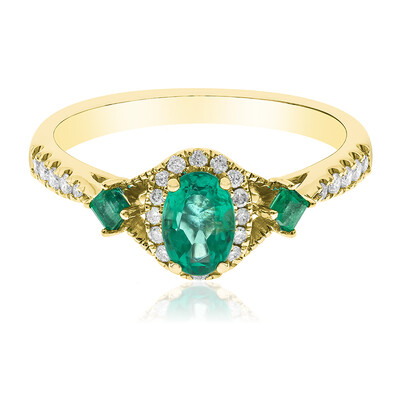 AAA-Sambia-Smaragd-Goldring (CIRARI)