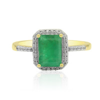 Sambia-Smaragd-Goldring