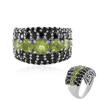 Peridot-Silberring
