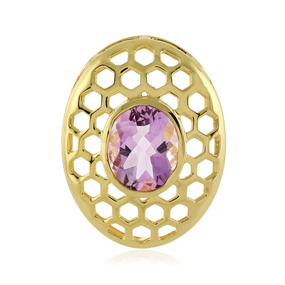 Lavendel-Amethyst-Silberanhänger (MONOSONO COLLECTION)