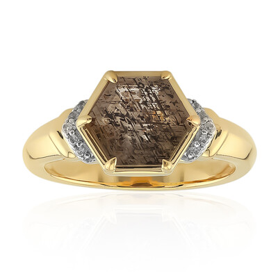 Australischer Sonnenstein-Goldring