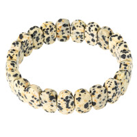 Dalmatiner-Jaspis-Armband