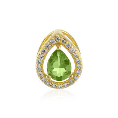 Peridot-Silberanhänger