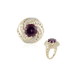 Uruguay-Amethyst-Goldring (Ornaments by de Melo)