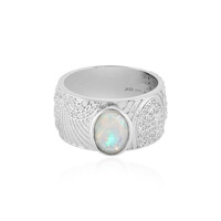 Welo-Opal-Silberring (SAELOCANA)