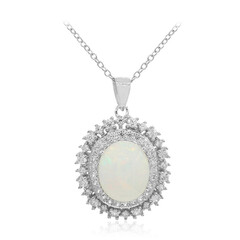 Welo-Opal-Silberhalskette
