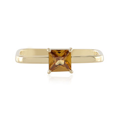 Gelber Zirkon-Goldring (de Melo)