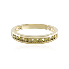 Gelber I1 Brillant-Goldring