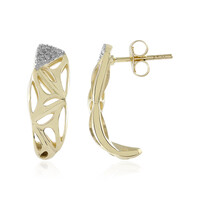 I2 (I) Diamant-Goldohrringe (Ornaments by de Melo)