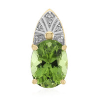 Wagogo-Peridot-Goldanhänger