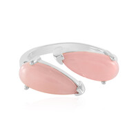 Pinkfarbener Opal-Silberring (de Melo)