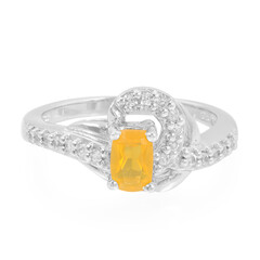Buriti-Feueropal-Silberring