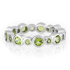 Peridot-Silberring