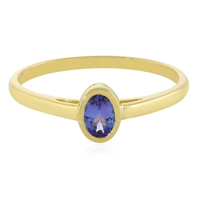 AAA-Tansanit-Goldring