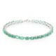 Sambia-Smaragd-Silberarmband