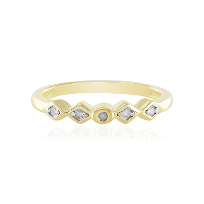 I2 (I) Diamant-Silberring