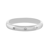 I4 (J) Diamant-Silberring