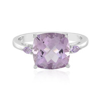 Lavendel-Amethyst-Silberring