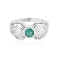 Sambia-Smaragd-Goldring (Ornaments by de Melo)