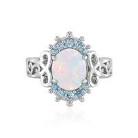 Welo-Opal-Silberring (Dallas Prince Designs)