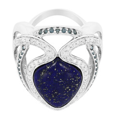 Lapislazuli-Silberring