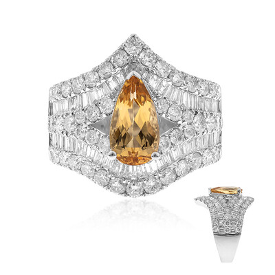 AAA-Kaiserlicher Topas-Goldring (AMAYANI)