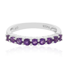 Sambia-Amethyst-Silberring