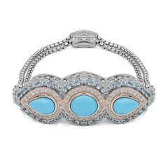 Türkis-Silberarmband (Dallas Prince Designs)