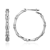 I3 (I) Diamant-Silberohrringe