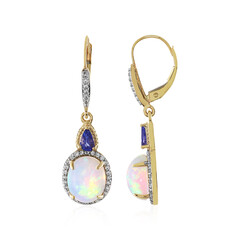 Welo-Opal-Goldohrringe (Adela Gold)