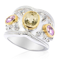Kunzit-Silberring (Dallas Prince Designs)