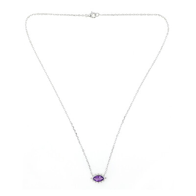 Sambia-Amethyst-Silbercollier (de Melo)