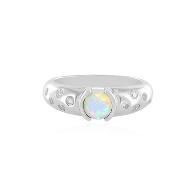 Welo-Opal-Silberring