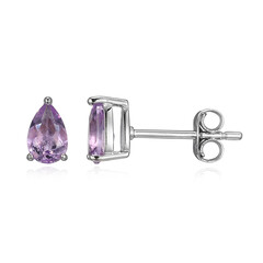 Amethyst-Silberohrringe
