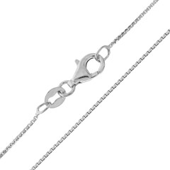 Silber-Veneziakette - 2,4 g - 60 cm