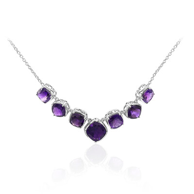 Marokkanischer Amethyst-Silbercollier