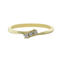 Lupenreiner (F) Brillant-Goldring (LUCENT DIAMONDS)