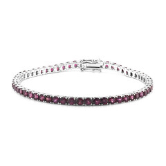 Rhodolith-Silberarmband