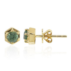 Madagaskar-Demantoid-Goldohrringe (John Ferry)