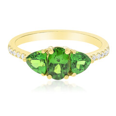 AAA-Tsavorit-Goldring (CIRARI)
