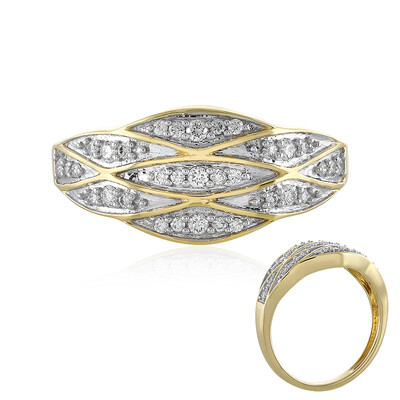 Lupenreiner (F) Brillant-Goldring (LUCENT DIAMONDS)